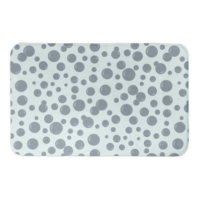 Tapis de bain Bubbles All Over Green