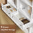 Kirklyn 6-Tier Standard Bookcase with 4 Drawers-106884828