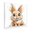 Caricature de l'adorable bébé lapin I - Lapin, art mural-313631255-486458486