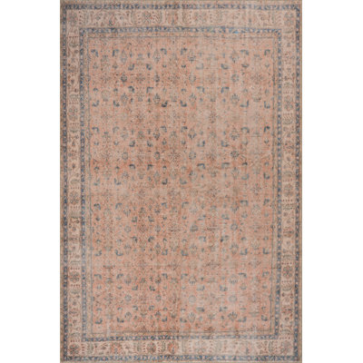  Elendra Traditional Bordered Washable Rug