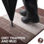 Door Mats Indoor, Machine Washable Soft Doormats, Dirt Trapper Super Absorbent Entrance Rug