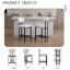 Ensemble de deux tabourets de bar confortables et robustes, idéal pour les îlots de cuisine, les salles à manger et les bars avec une fabrication de haute qualité