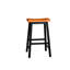 Tabouret de 29 po en bois de noyer - Séduisant