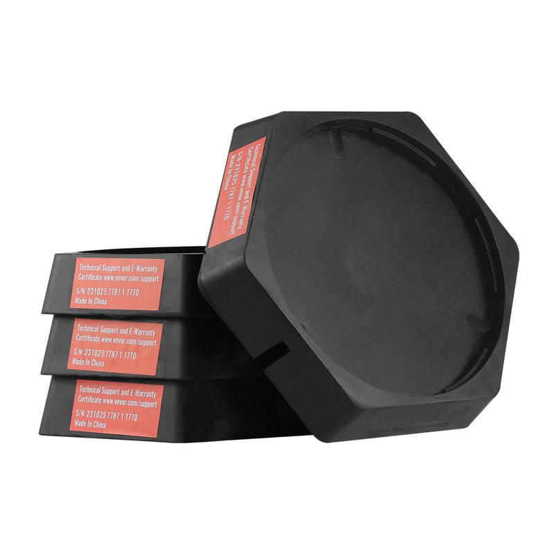RV Leveling Pads, 9 Inch Round Landing Feet