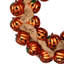 Couronne d'Halloween Jack-O-Lantern et ruban de toile de jute 20 pouces non éclairé