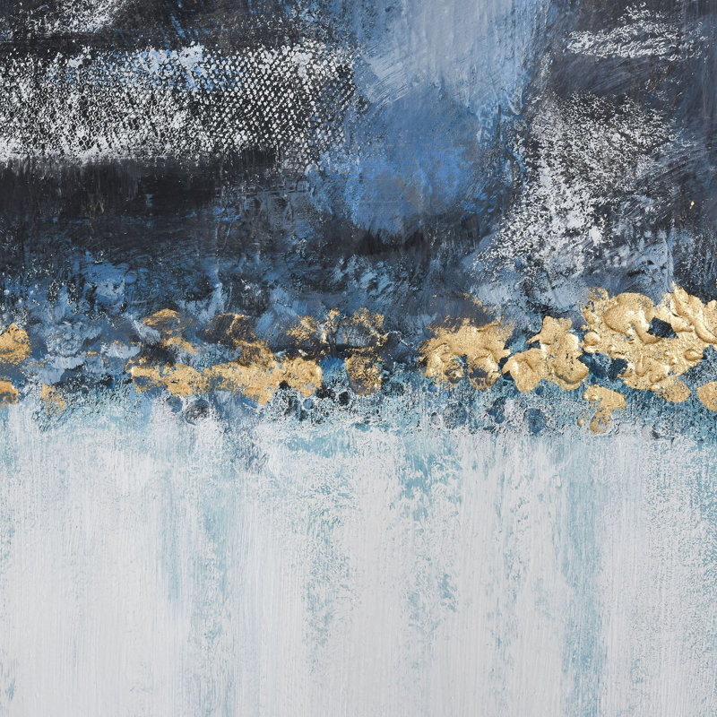Art mural encadré Living Blues