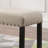 Fabric Dining Bench with Nailhead Trim-28959588