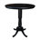 Dragana 48 " Extendable Rubberwood Solid Wood Top with Solid Wood Base Dining Table