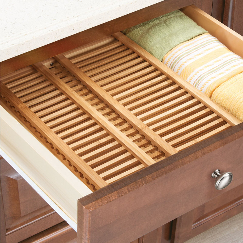 iDesign Formbu Bamboo Folding Collapsible Dish Drying Rack - 16.54" x 12.99" x 10.63"