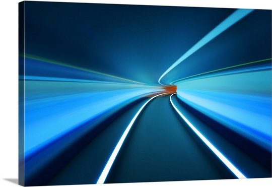 "Tunnel Vision" par Robert Work, impression sur toile, 20 po x 30 p