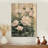Peonies And The Open Field II - Peonies Wood Print - On Natural Pine Wood-1330876344