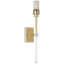 Julie Neill Lucia 21" Cordless Sconce with Linen Shade-2105074078