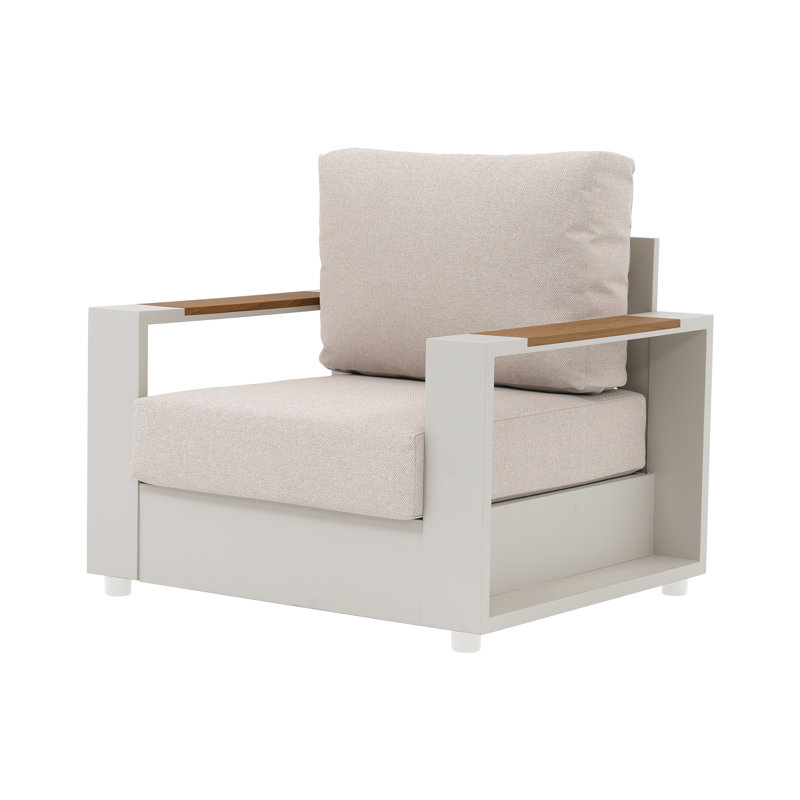 Fauteuil de patio avec coussins