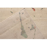 Distressed Homage Handmade Kilim Wool Abstract Area Rug