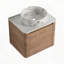 Meuble-lavabo mural avec lavabo d'art en céramique et porte à fermeture en douceur-1413006654