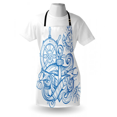 Tablier de tatouage nautique