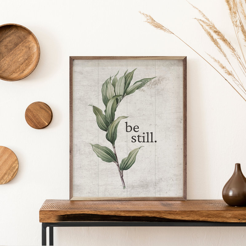 Be Still Greenery - blanc, L 16 po x H 20 po