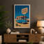 Oasis Diner Retro - Wrapped Canvas-605385556-605385562