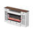 Fireplace TV Stand with LED Lights