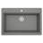 Karran Quartz 33'' X 22'' Single Bowl Drop-in Workstation Kitchen Sink-62374433