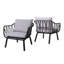 Fauteuil club d'extérieur en PP (ensemble de 2)-573603199