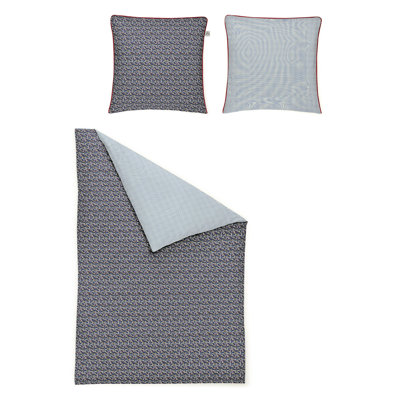 Cotton Reversible Modern Contemporary Duvet Cover Set