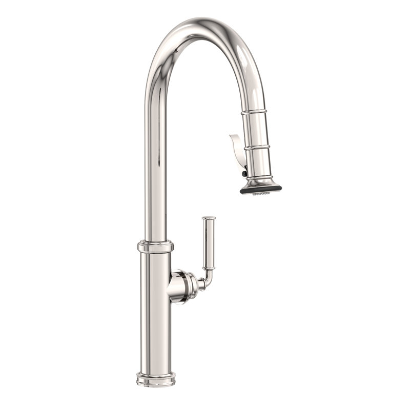 Pull-Down Kitchen Faucet - Trigger Spray, Polished Nickel (PVD)