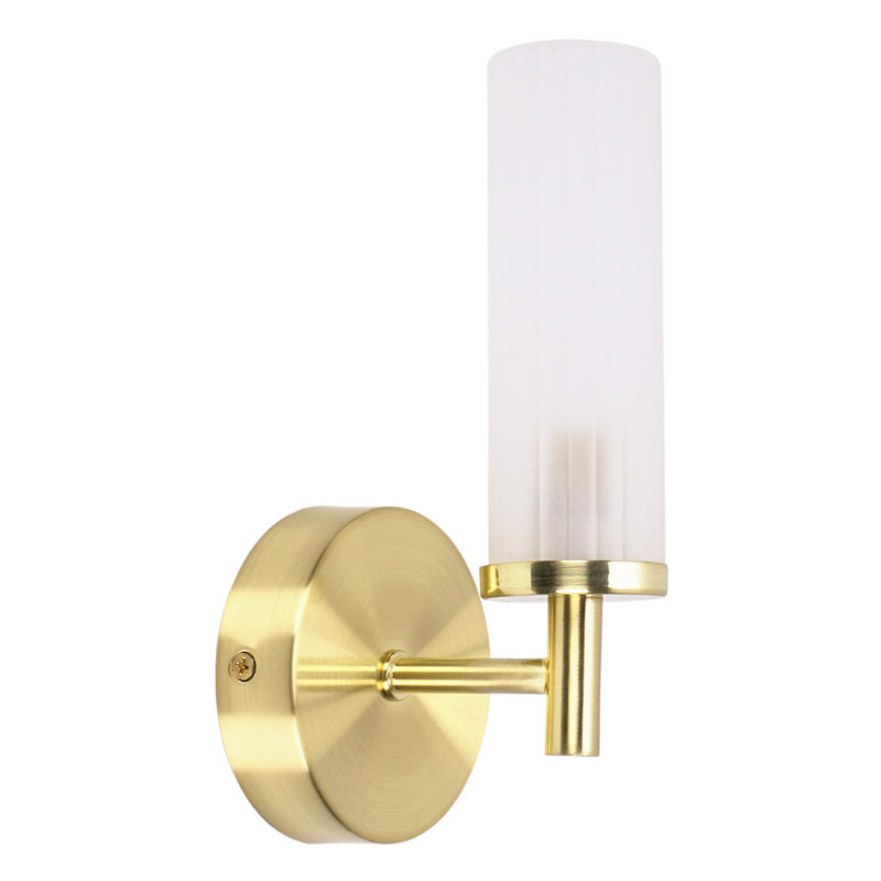 Adiell Glass Armed Sconce, Yes, Gold