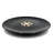 Snowflake Plate - Set of 8 - 8"Dia. - Black/White
