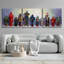 «Epic Art» Line-Up »par Eric Joyner, ensemble d'art mural en verre acrylique, 3 pièces-102066757
