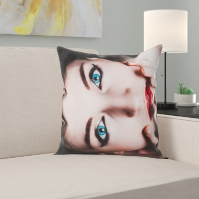 Eyes Throw Pillow