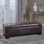 Banc de rangement en similicuir Helki-285706701
