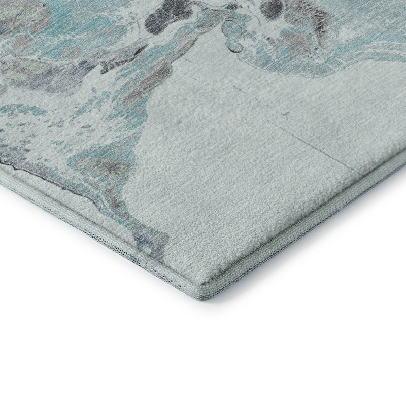 Premium Machine Washable Mehara AMF1688 Abstract Rug, Rectangle 10' x 14'