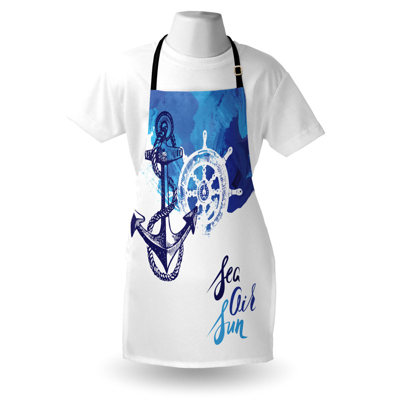 No Pattern Bib Apron