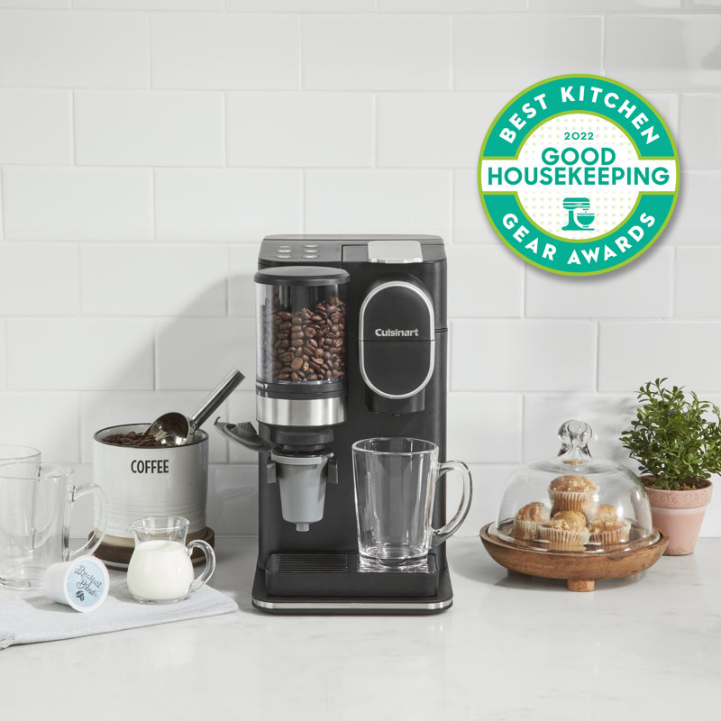 Grind & Brew Single-Serve Coffeemaker, Black