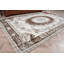 Élégant tapis turc à motif floral brun et crème parfait pour rehausser l'esthétique de votre salon