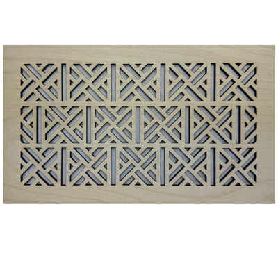 Stellar Air Wall And Ceiling Registers With Brass Screws - 6x16 (Duct Opening) 8x18 Overall Size - Cherokee