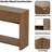 Modern Console Table With Shelf & Drawers-1473016940