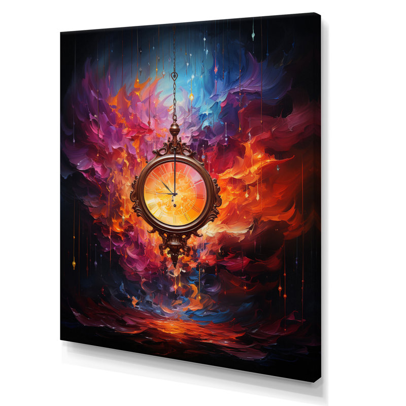 «Chandelier Whirling Embrace II», reproduction sur toile, H 20 po x l 12 po x P 1 po, Toile tendue