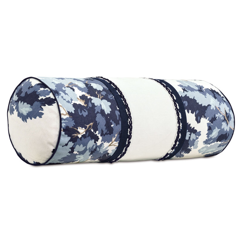Beatrice Linen Bolster Pillow Cover & Insert