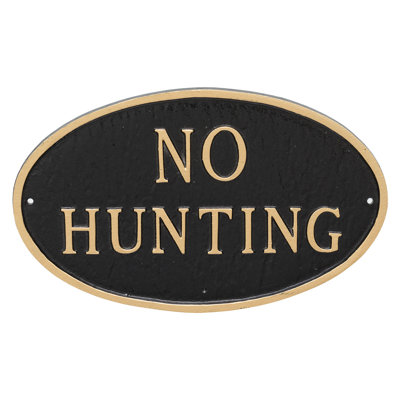 Weather Resistant Metal Garden Plaque