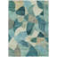Tapis abstrait lavable à la machine intérieur / extérieur ACN2814-1354933979-1354933981