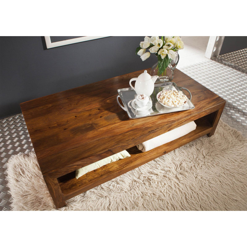 Duke Solid Wood Frame Coffee Table
