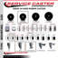 Roues en caoutchouc dur avec roulettes extensibles et roulettes 2 freins SCC TLB 3,5 po x 7/8 po