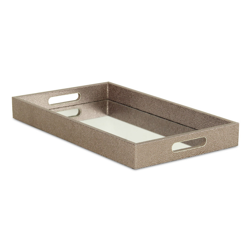 Aimable Tray, Rose Gold, 2" x 15.75" x 9.5"