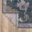 Tapis traditionnel bleu / multicolore en laine Gowen-1658250416