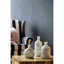 Vase - tourbillon noir et blanc