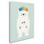 Art sur toile Anja «Be Brave Polar»-33246534