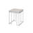 Chrome Finish End Table