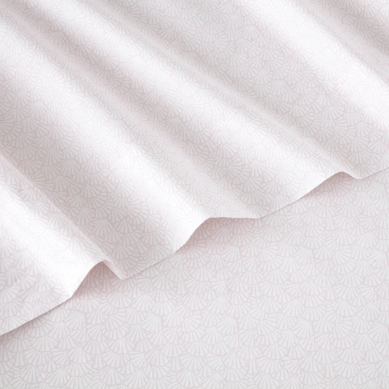 Southern Tide Calico Scallop Sheet Set, Queen Sheet Set with Fitted Sheet, 2 Pillowcase